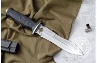 Нож Сталкер - эластрон с символикой Министерство Обороны 