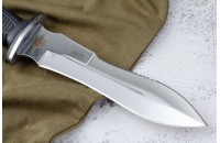 Нож Сталкер - эластрон с символикой МВД 