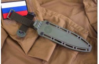 Чехол пластиковый на нож Витязь Т, Витязь олива 