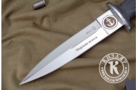 Нож КО-1 - эластрон с символикой Морская пехота 
