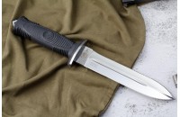 Нож Комбат - полированный с символикой УФСБ по Рд 