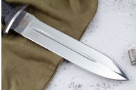 Нож Комбат - полированный с символикой УФСБ по Рд 