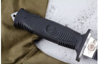 Нож Комбат - полированный с символикой УФСБ по Рд 