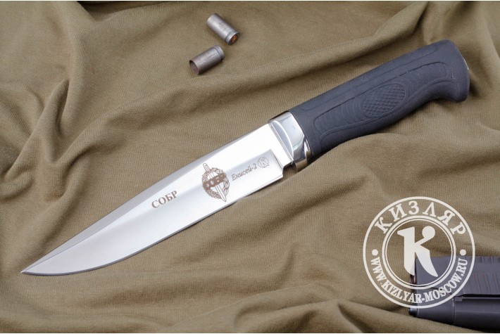 Нож Енисей-2 - с символикой СОБР 