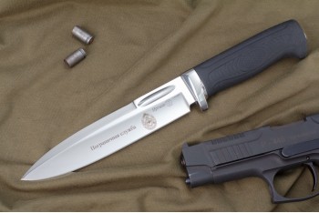 Нож Иртыш - с символикой Пограничная служба