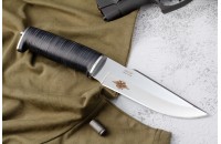 Нож Ш-5 Барс - дерево/кожа с символикой МВД 