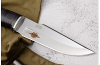 Нож Ш-5 Барс - дерево/кожа с символикой МВД 