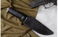 Нож Ш-5 Барс - дерево/кожа с символикой МВД 