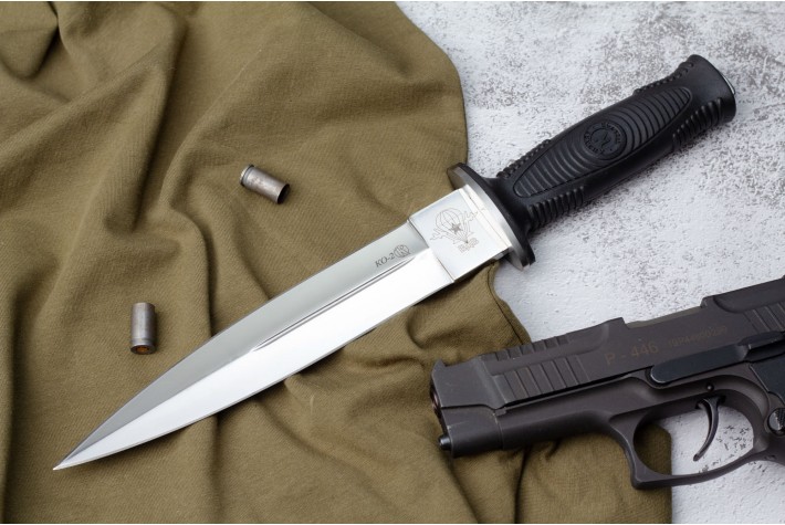 Нож КО-2 - эластрон с символикой ВДВ 