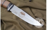Нож Ш-5 - дерево/кожа с символикой ГРУ 