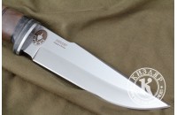 Нож Ш-5 - дерево/кожа c символикой ОМОН 