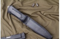 Нож Сталкер - эластрон с символикой ГРУ 