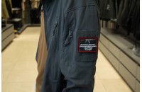 Нашивка из ПВХ Патроны Дорогие АК 75х55 black 