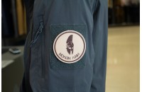 Нашивка из ПВХ Molon Labe коричневый на песке 80х80 