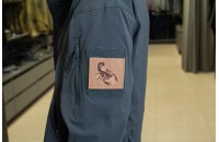 Нашивка из ПВХ СКОРПИОН 80х70 brown 