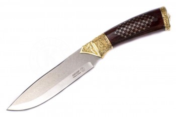 Нож Леопард Х12МФ унцукульская насечка