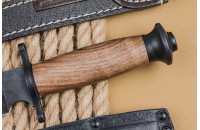 Нож ДВ-2 черный сталь У 8 дерево 