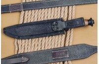 Нож ДВ-2 черный сталь У 8 дерево 