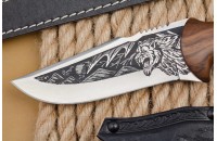 Нож Хазар AUS-8 дерево 