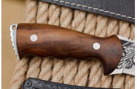 Нож Хазар AUS-8 дерево 