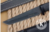 Нож Катанга - черный/эластрон 