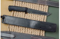 Нож Катанга - черный/эластрон 