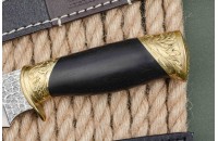 Нож Охотничий-2 Х12МФ граб художественное литье 