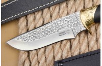 Нож Охотничий-2 Х12МФ граб художественное литье 