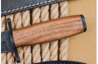 Нож Самсонов AUS-8 cтоунвош черный орех 