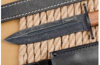 Нож Самсонов AUS-8 cтоунвош черный орех 