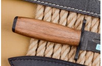 Нож Самсонов AUS-8 cтоунвош черный орех 