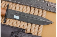 Нож Самсонов AUS-8 cтоунвош черный орех 