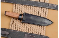 Нож Самсонов AUS-8 cтоунвош черный орех 