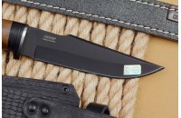Нож Ш-5 AUS-8 стоунвош черный наборная рукоять 