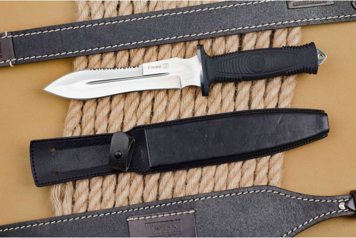 Нож Сталкер AUS-8 эластрон 