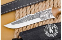 Нож Тайга большая AUS-8 художественно-оформленный 