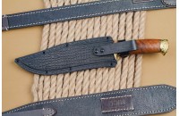 Нож Тайга большая AUS-8 дерево латунь 