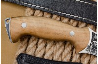 Нож Тайга малая AUS-8 художественно-оформленный 