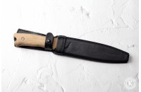 Нож Ворон-3 черный дерево 