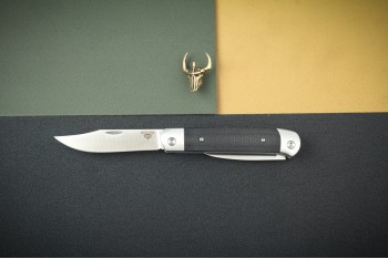 Нож складной Lord D2 микарта черная