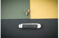 Нож складной Lord D2 микарта черная 