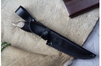 Нож Каспий D2 мельхиор 