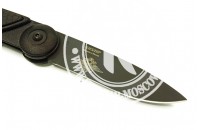 Нож складной Байкер 1 - пластик с символикой МВД 