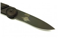 Нож складной Байкер 1 - пластик с символикой МВД 