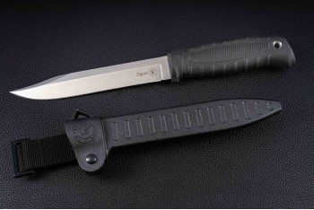 Нож Таран - полированный ножны пластик