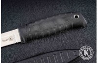 Нож Таран - полированный ножны пластик 
