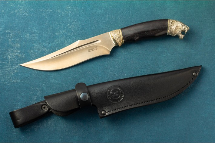 Нож Тигр - D2 латунь Кизляр 