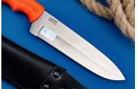Нож Ачиколь оранжевый 