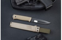 Нож Филин BlackWash песочный 