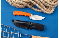 Нож Караколь оранжевый 